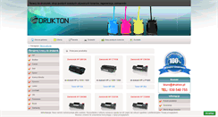 Desktop Screenshot of drukton.pl