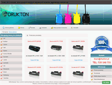 Tablet Screenshot of drukton.pl